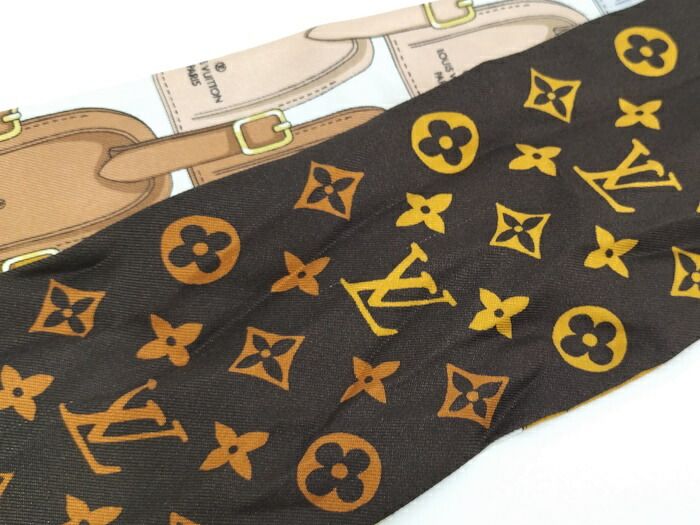LOUIS VUITTON ルイヴィトン バンドー　マイ LV タグ モノグラム LOUIS VUITTON バンドー マイ LV タグ スカーフ モノグラム