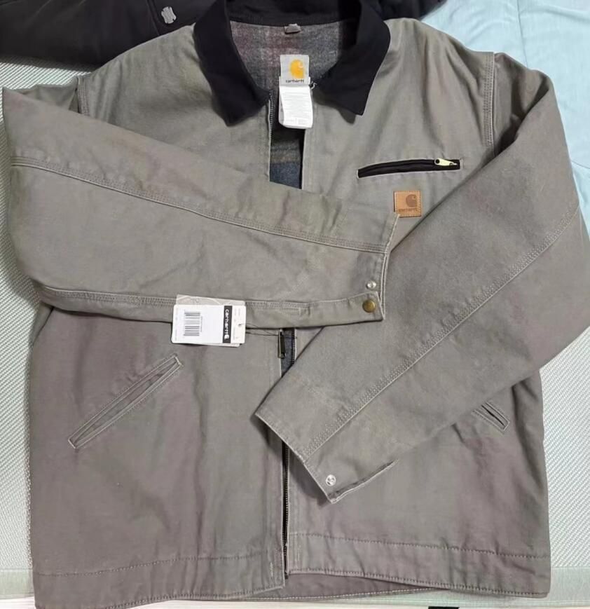 Carhartt J97デトロイトジャケット ダックジャケット グレー