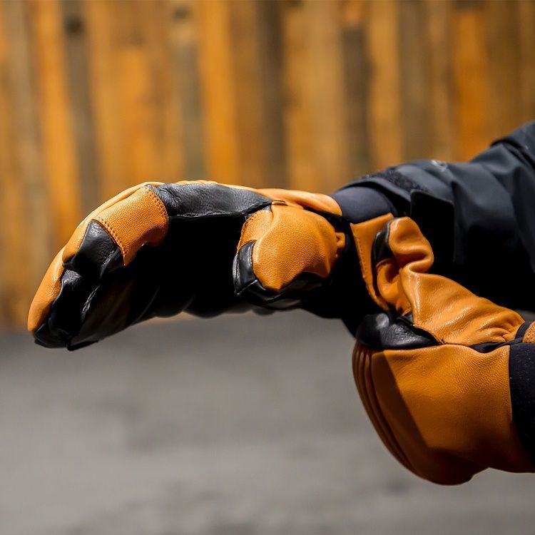 eb s エビス LOBSTER GORE-TEX ロブスター トリガーグローブ 3本指 ゴアテックス 本革 ABEAM グローブ スノーボード用 ゴアグローブ 2026 4500010