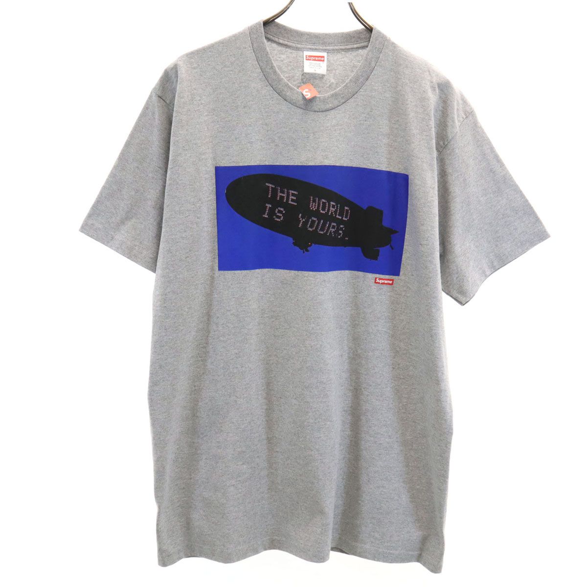Supreme シュプリーム Scarface Blimp 半袖 Tシャツ L グレー メンズ 古着