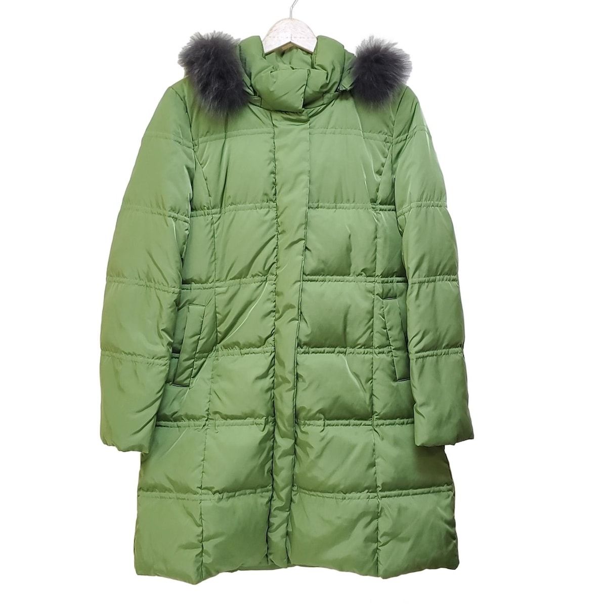 DAMAcollection ダーマコレクション ダウンコート サイズ11 M レディース - イエローグリーン 長袖|冬