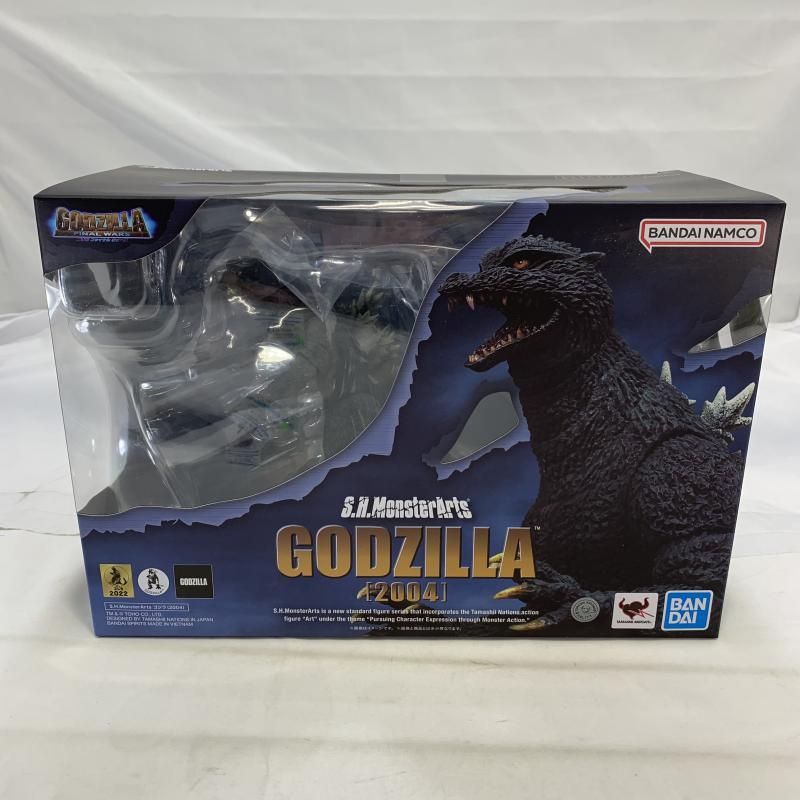 S未開封)BANDAI 卸売 S.H.MonsterArts ゴジラ (2004)(再販版