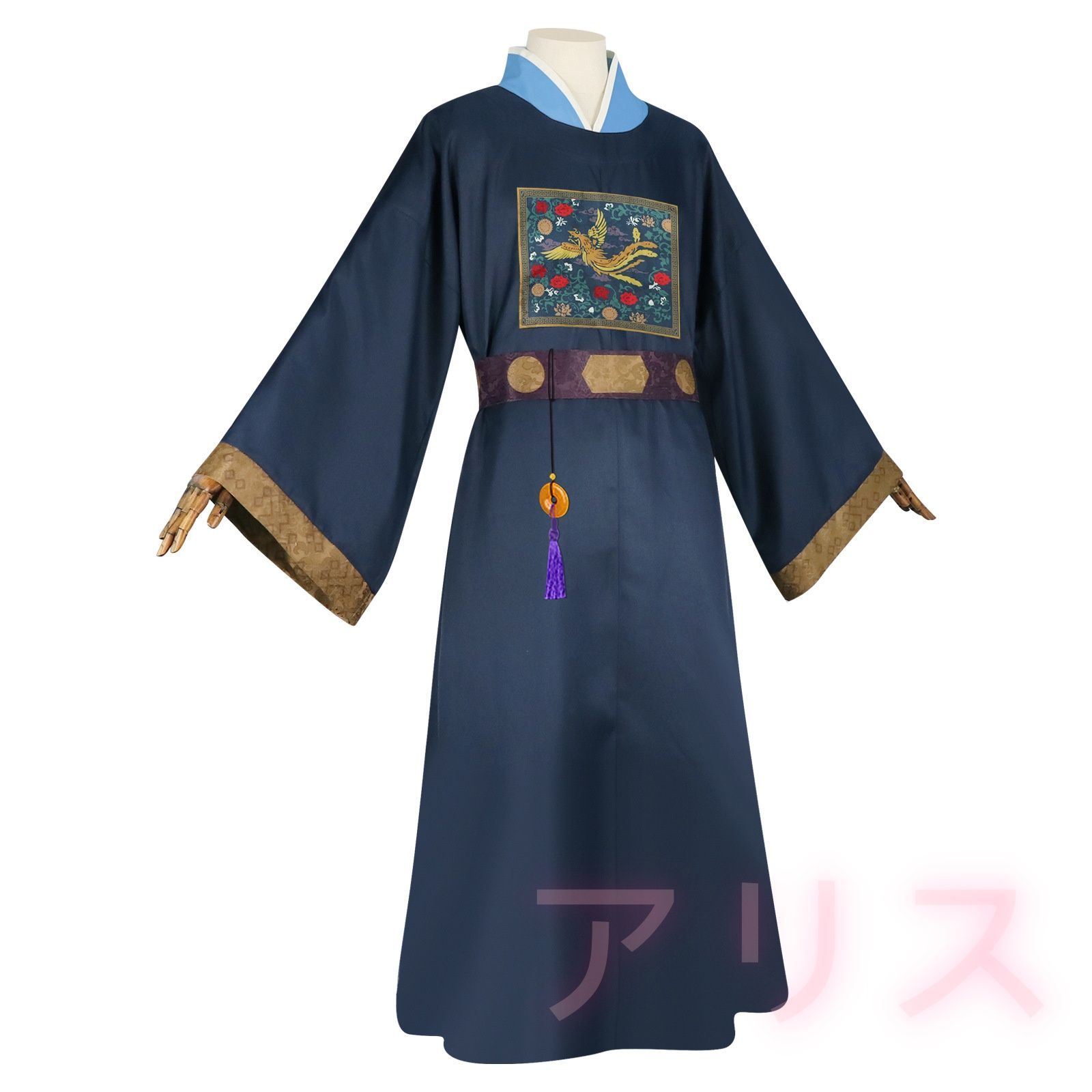 薬屋のひとりごと コスプレ 壬氏（ジンシ）濃紺官服風衣装セット