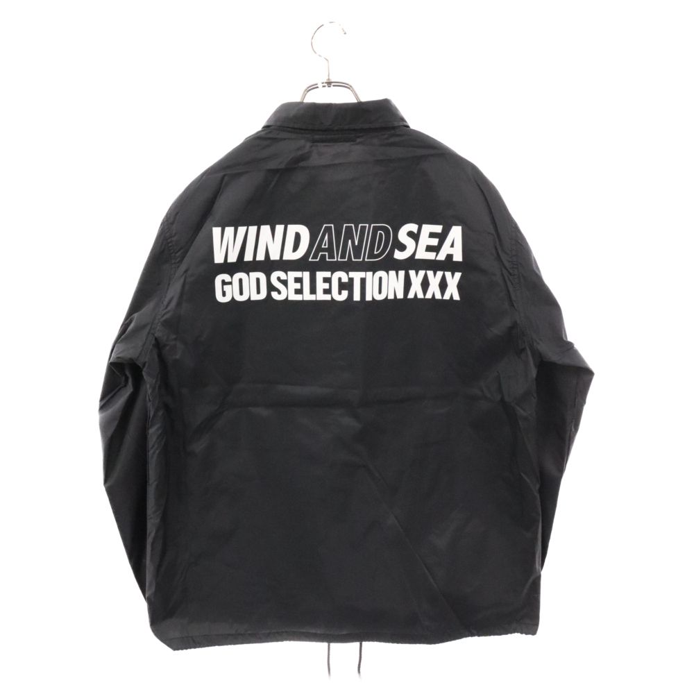 【美品】WIND AND SEA godselection コーチジャケット WIND AND SEA ウィンダンシー GX-A21-WSJK-11 GOD SELECTION XXX