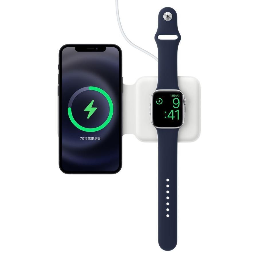 【純正⭐️新品】Apple MagSafeデュアル充電パッド MHXF3AM/A Apple（アップル） MagSafeデュアル充電パッド｜MHXF3AM/A
