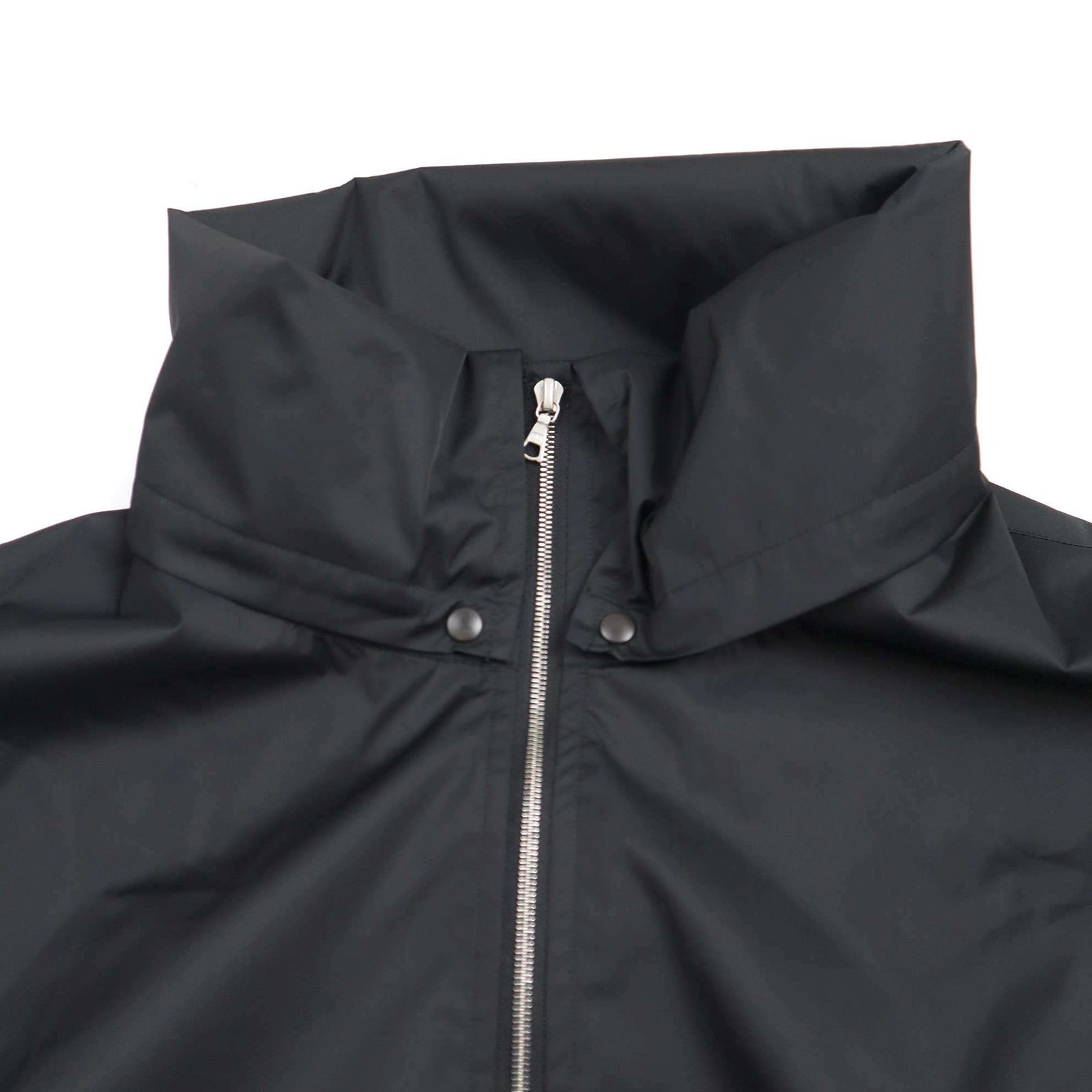 AURALEE オーラリー 24SS HARD TWIST POLYESTER SATIN LAMINATE ZIP 