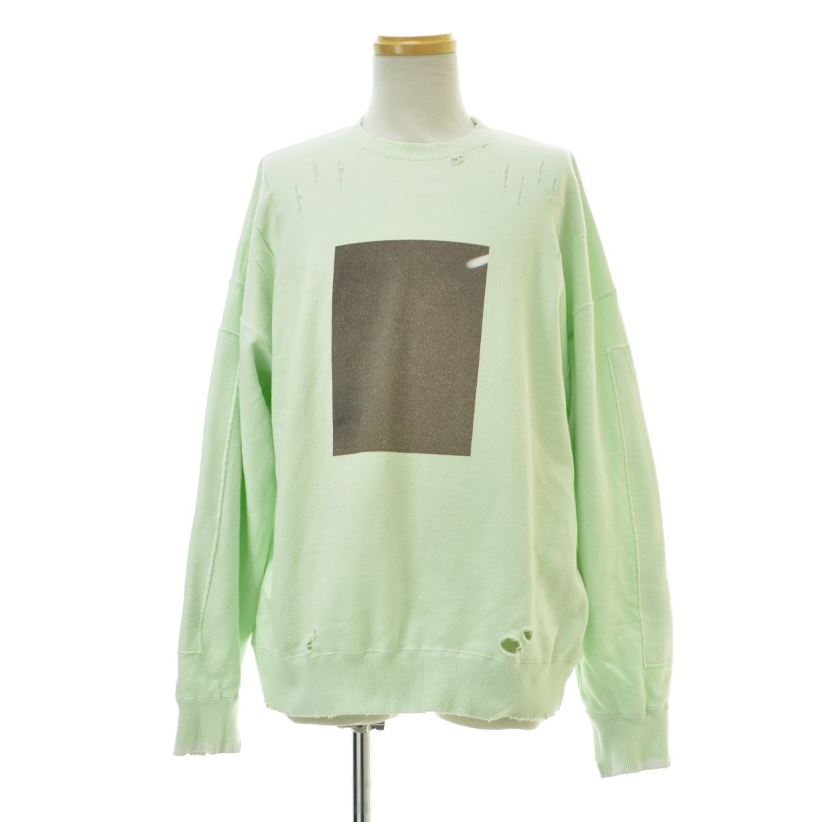 stein】ST.369 OVERSIZED REBUILD SWEAT LS ダメージ加工長袖