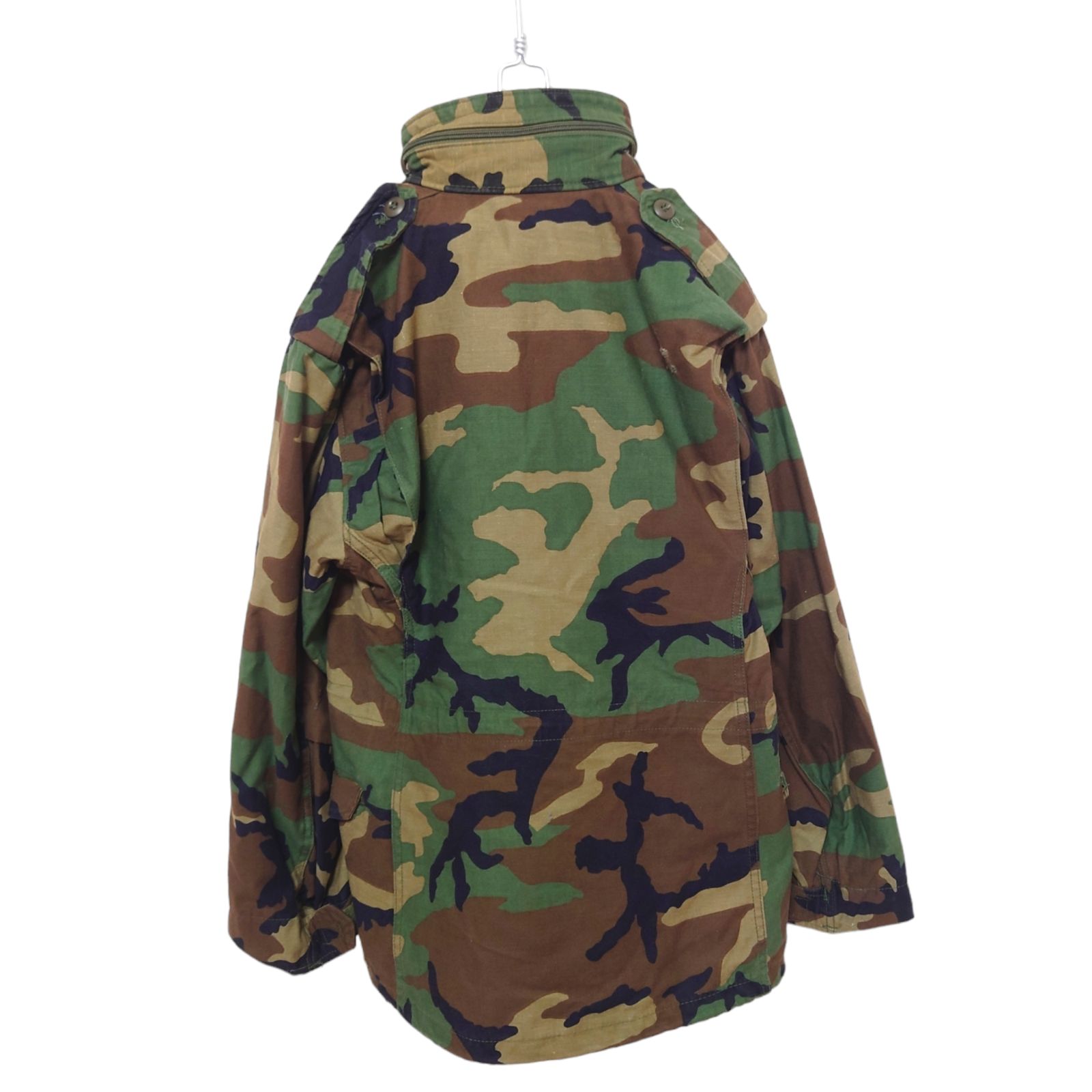 US ARMY】85年納入 M-65 3rd ウッドランドカモ フィールド