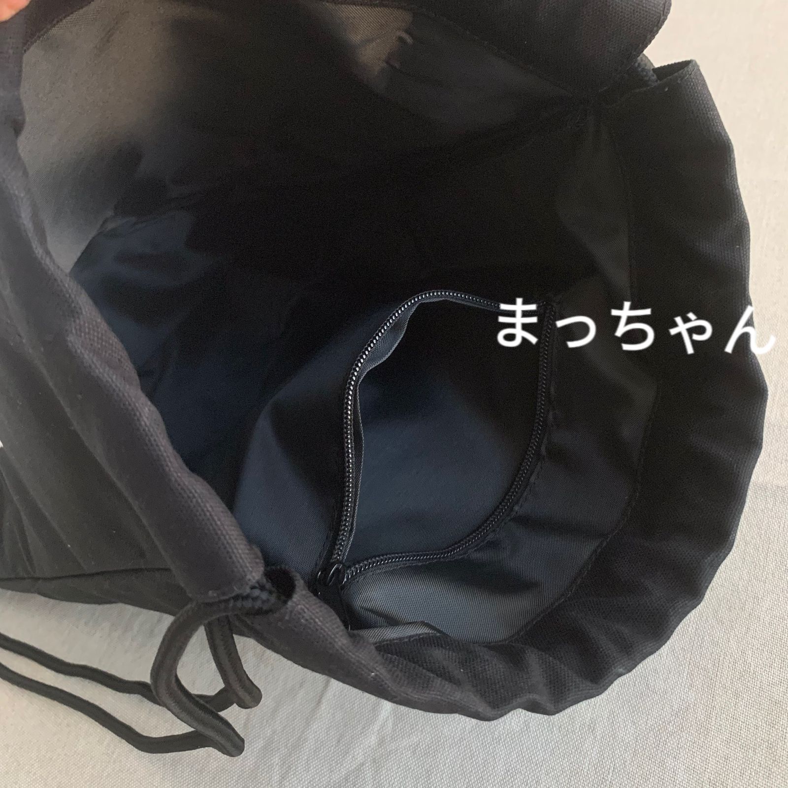 ステューシー STUSSY ナップサック リュック ブラック