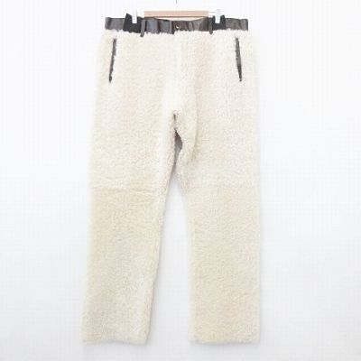 ドルチェアンドガッバーナ パンツ ボア ムートン クリーム 茶 60 ☆AA★ ドルチェアンドガッバーナ ドルガバ DOLCE GABBANA パンツ 裁ち切り