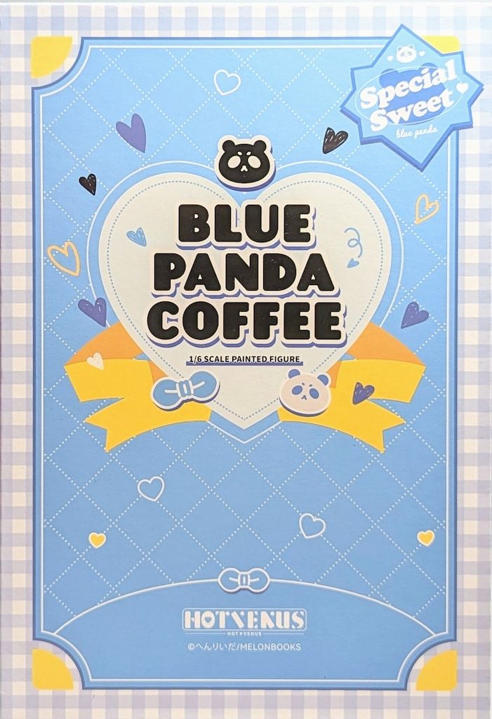 HOTVENUS ブルーパンダコーヒー 1/7フィギュア　へんりいだ へんりいだオリジナルキャラクター ブルーパンダコーヒー 1/6