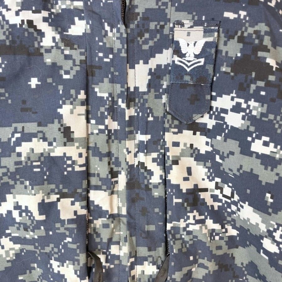 US.NAVY米軍アメリカ海軍ECWCSデジカモゴアテックスパーカーGore-Tax