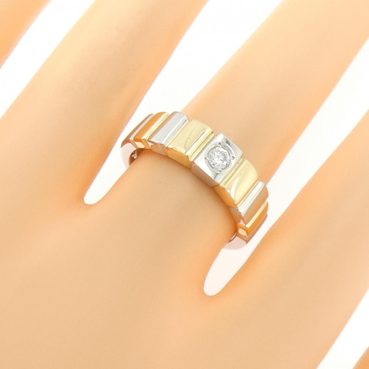 K18YG ダイヤモンド K18YG ダイヤモンド リング 0.10CT リング 0.10CT 