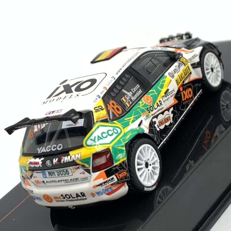 【希少！！】 中古】箱日焼け)1/43 ｲｸｿ ｼｭｺﾀﾞ ﾌｧﾋﾞｱ R5 EVO 2019年ﾗﾘｰ・ｺﾝﾄﾞﾛｽ ミニカー