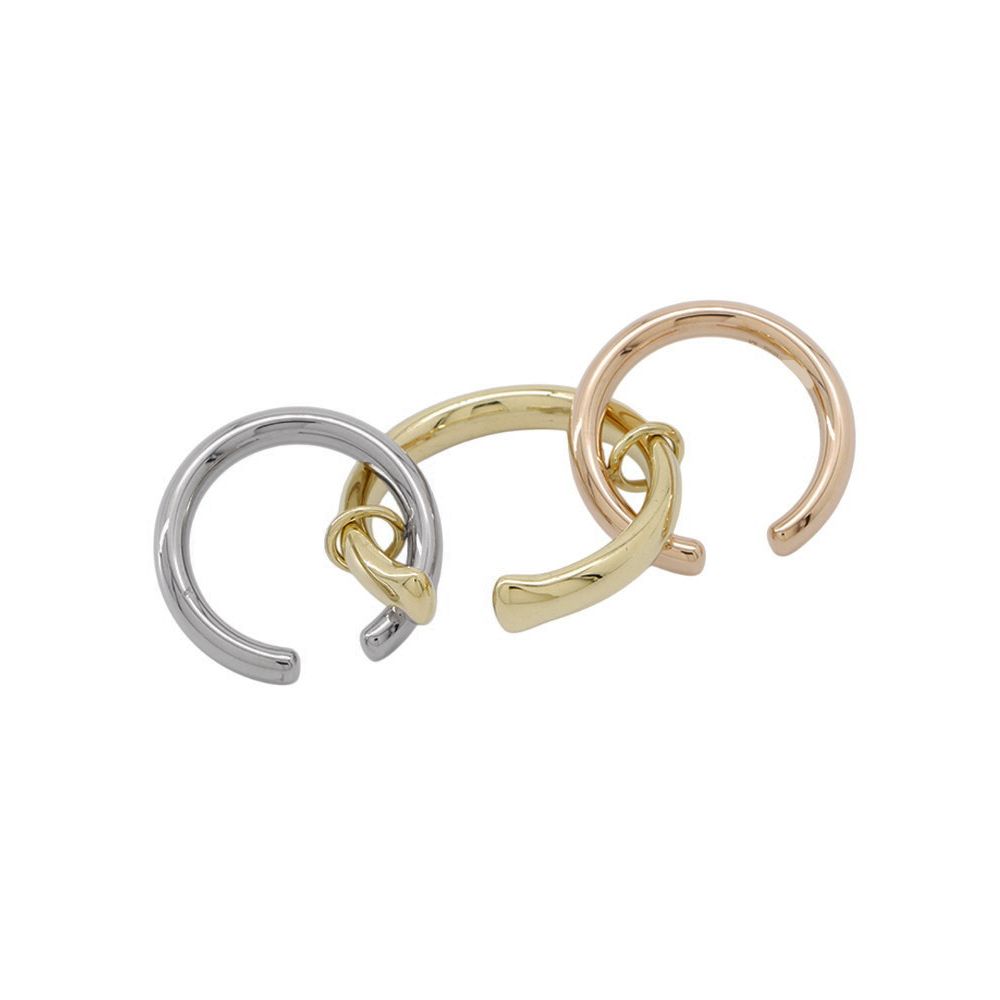 カルティエ ピアス トリニティ シングル イヤリング FOR CHITOSE ABE  