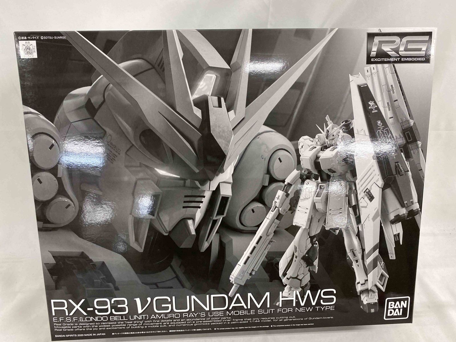 【未開封】1/144 RG FA-93HWS νガンダムHWS 「機動戦士ガンダム 逆襲のシャア」 プレミアムバンダイ限定 [5060912]