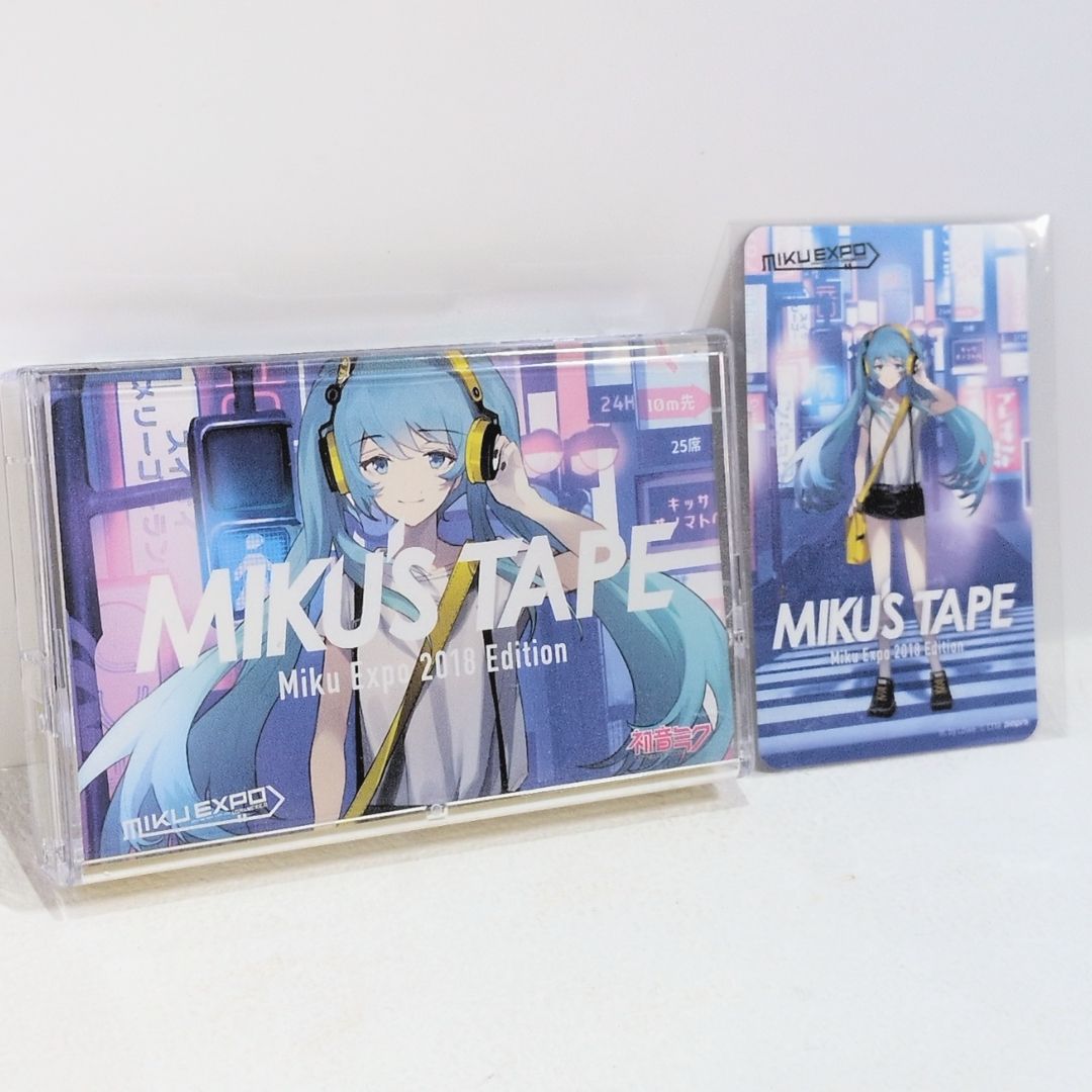 MIKU S TAPE -MIKU EXPO 2018 EDITION- 初音ミク R Sound Design DopeRabbit 雄之助 yamada BIGHEAD カセットテープ SONOCA 期限切れ 付属