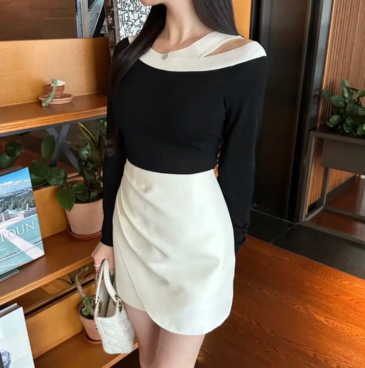 newnow ニューナウ High Gauge Rib Polo Knit リブポロニットセーター 2402KT02 ベージュ M newnow ニューナウ High Gauge Rib Polo Knit リブポロニット