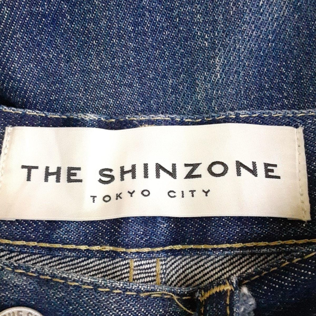 Shinzone(シンゾーン) ジーンズ サイズ34 S メンズ - ネイビー