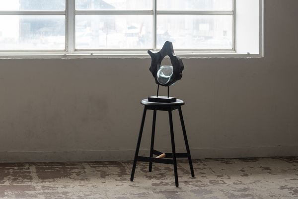 ガラスオブジェ オブジェ ガラス 置物 天然木 インテリア アート 鉢 プランター テラリウム アクアリウム 花瓶 雑貨 おしゃれ かっこいい SLY-31 OA