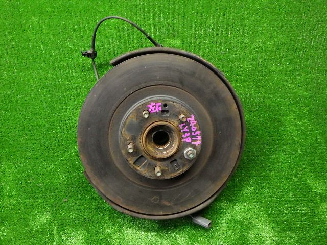 マツダ　LY3P　純正　2008年　左側　フロントナックルハブ　ローターセンサー付き　250410001