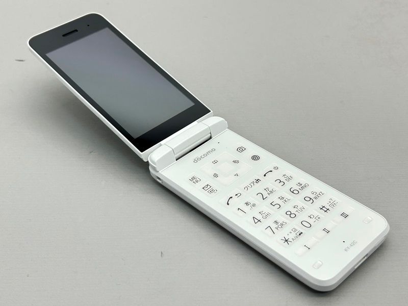 中古】KY-42C DIGNO ケータイ【超美品 】 SIMフリー ホワイト docomo 