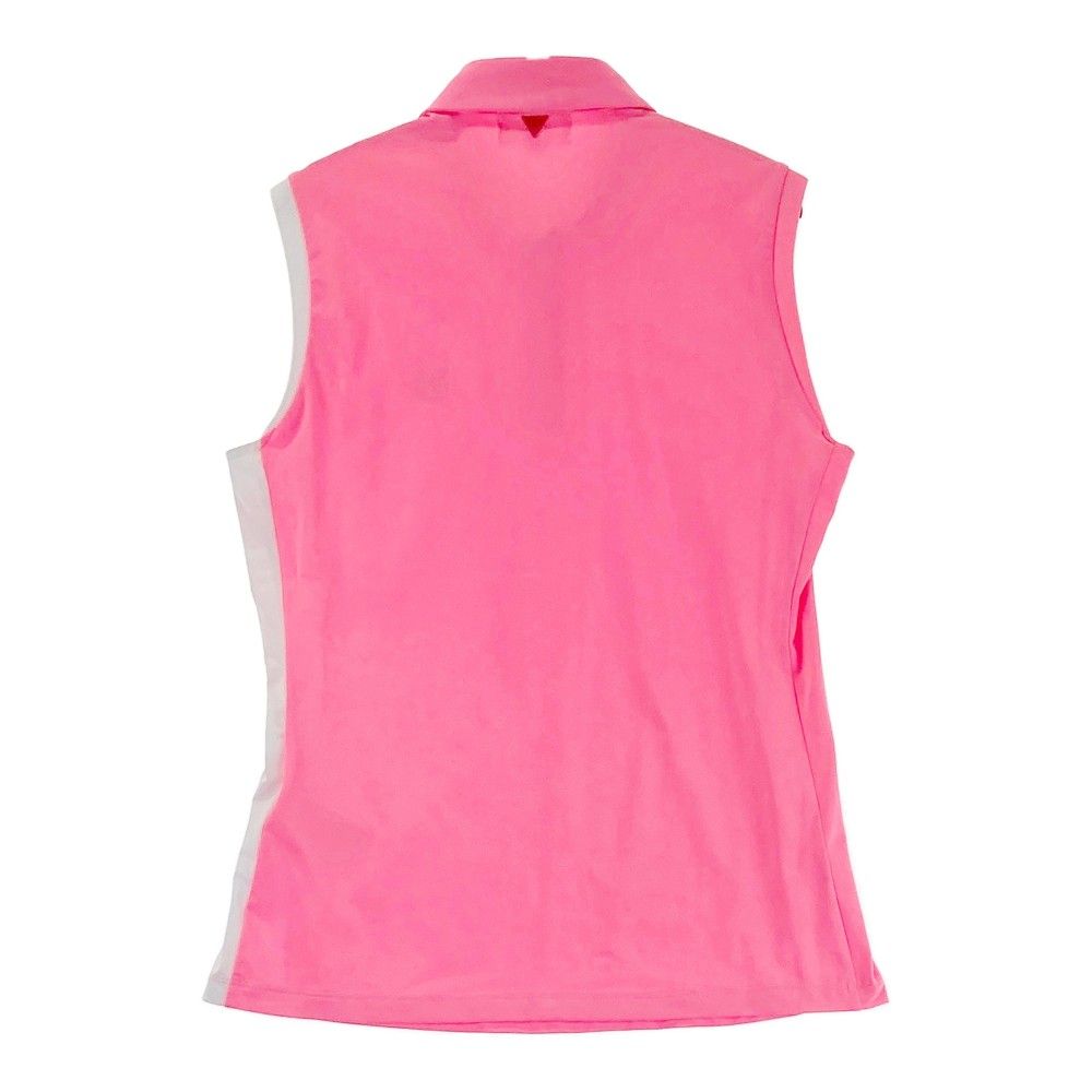 ジーフォア ゴルフ G/FORE ノースリーブポロシャツMサイズ ピンク