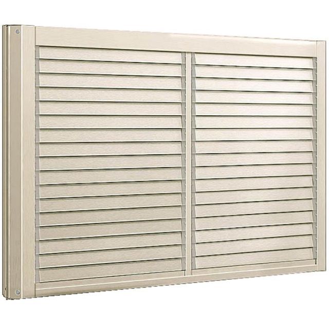 LIXIL セレクトサッシPG 引違2枚建目隠し可動ルーバー付 Low-E複層