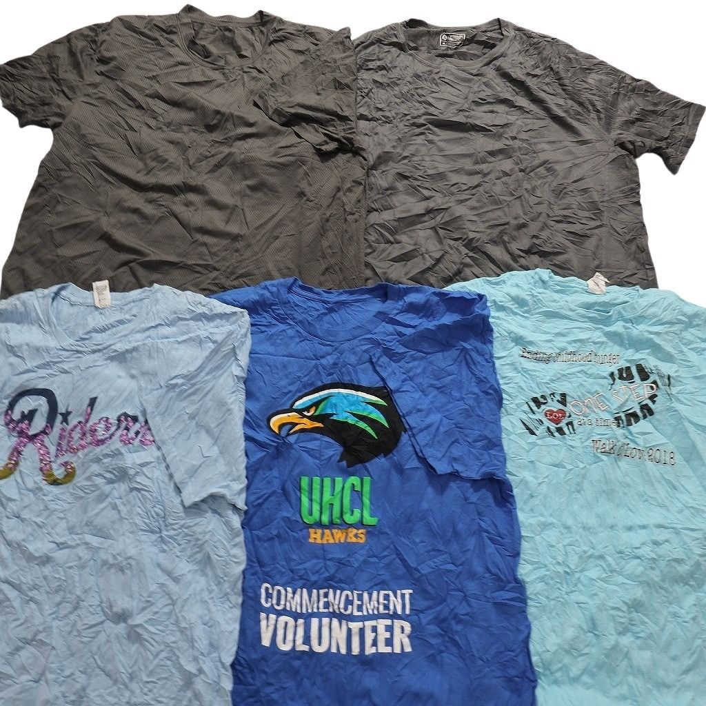 古着卸 まとめ売り カラーmix プリント 半袖Tシャツ 20枚セット