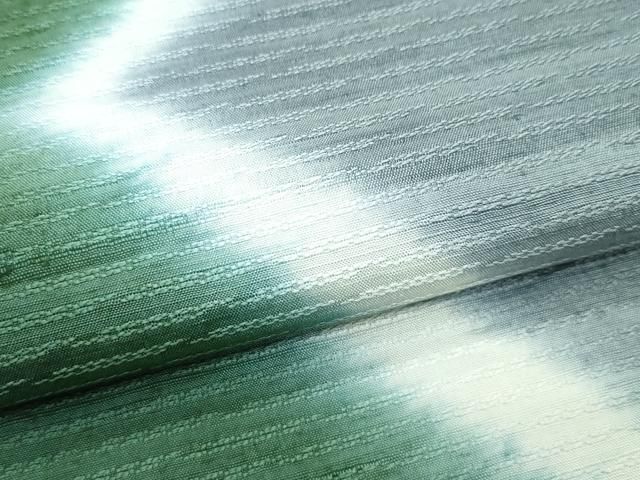 平和屋着物□極上 銀座もとじ 藤工房 丁官吉子作 全通柄袋帯 幾何学  