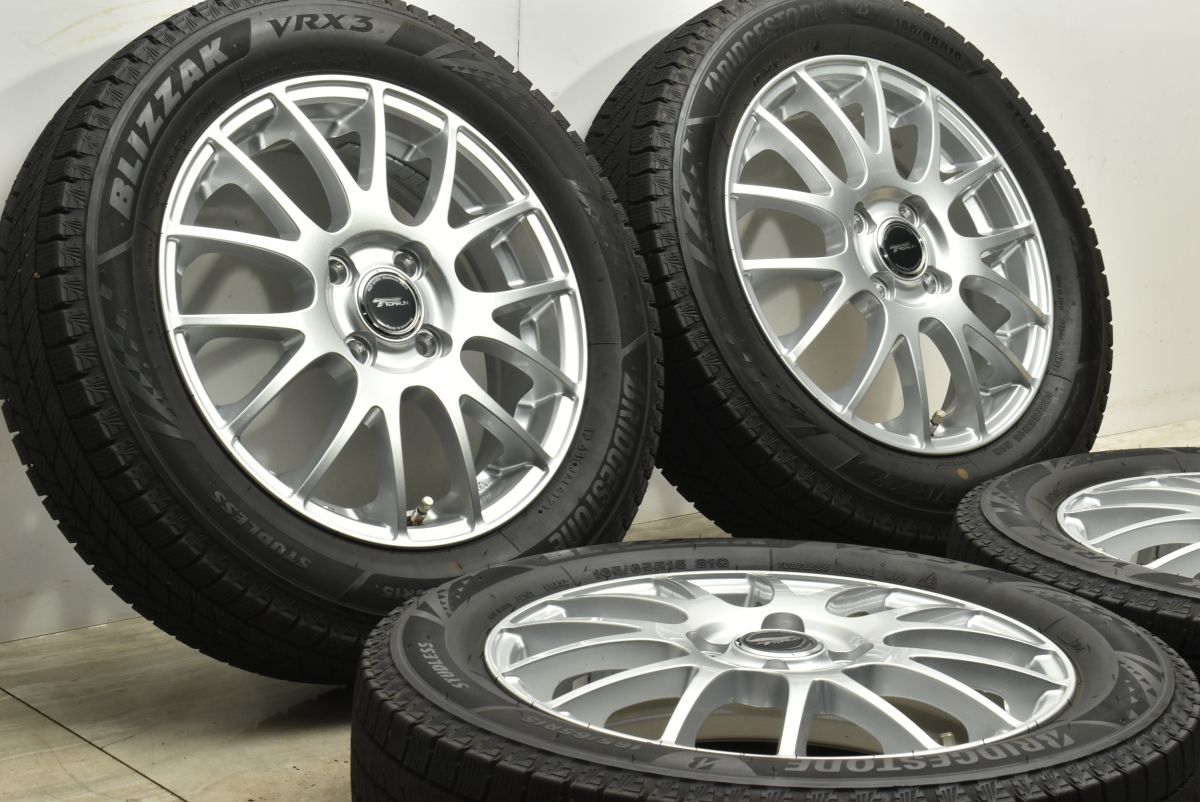 ■バリ溝■15年製■ブリヂストン■ブリザック VRX■205/60R16■4本■