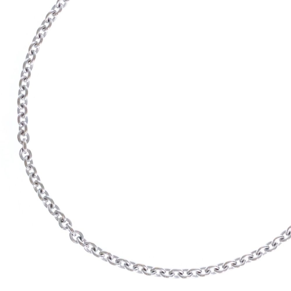 Cartier カルティエ チェーン フォルサ ネックレス K18WG ホワイトゴールド