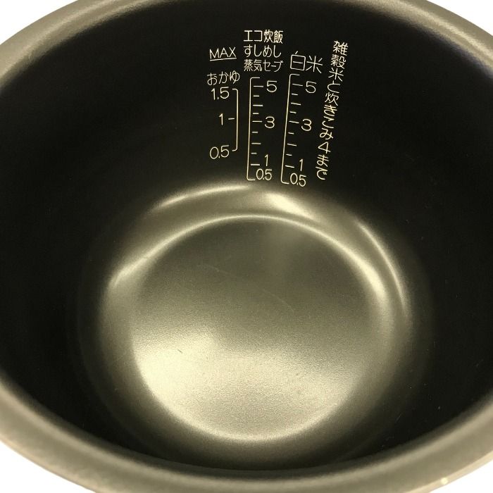 象印 圧力IH炊飯ジャー(5.5合炊き) ダークブラウン ZOJIRUSHI 極め炊き NP-ZT10-TD 中古 1