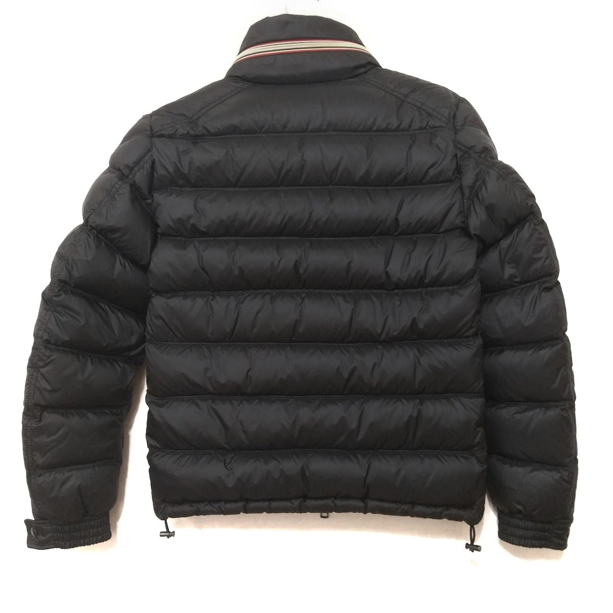 MONCLER(モンクレール) ダウンジャケット サイズ0 XS メンズ美品 GASTON(ガストン) 黒×マルチ 長袖/冬 - メルカリ