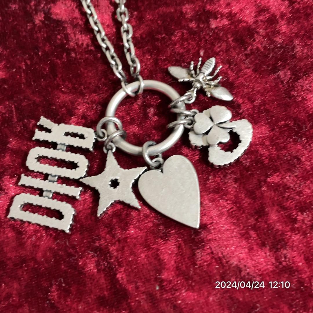 美品 Dior クリスチャンディオール マルチアイコン ハート 星 