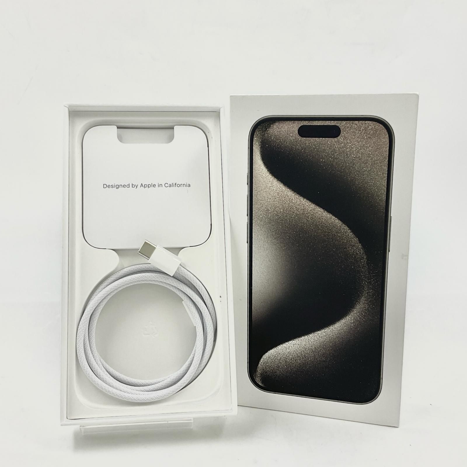 Apple iPhone 15 Pro 512GB ナチュラルチタニウム SIMフリー 美