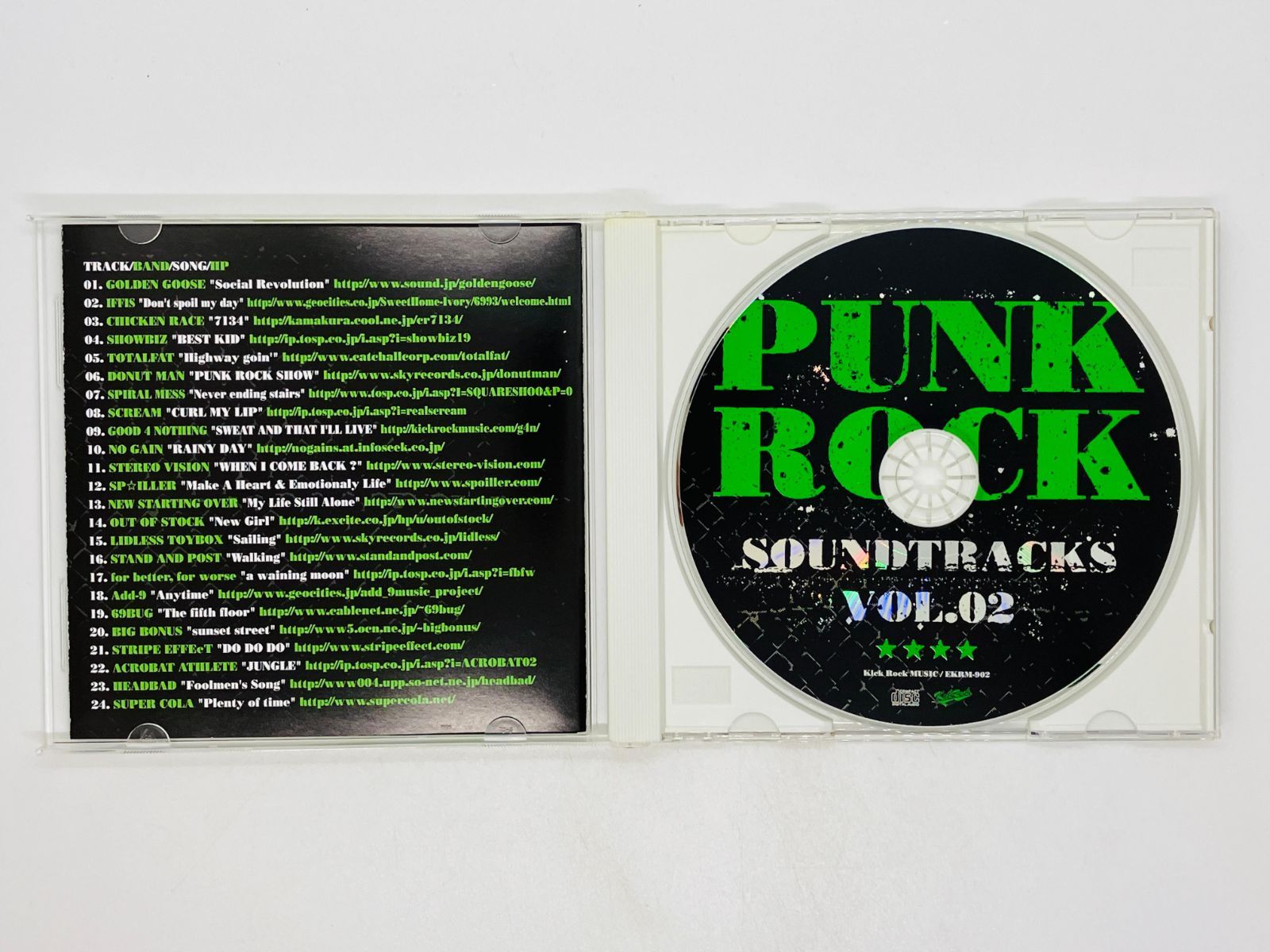 【中古】 SKA　PUNK　SOUNDTRACKS　Vol．02/ＣＤ/EKRM-1145 ELECTRO PUNK 2 [XCD667] | Extreme Music
