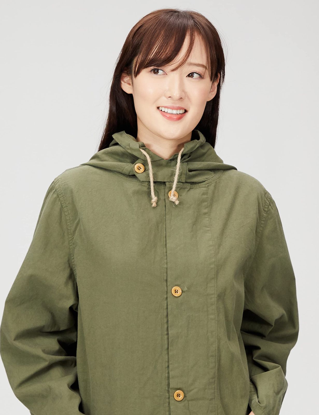 エフスタイル ジャケット ピンバッジ付 スウェーデン軍Ｍ43スノーパーカーコート レディース オリーブ 1