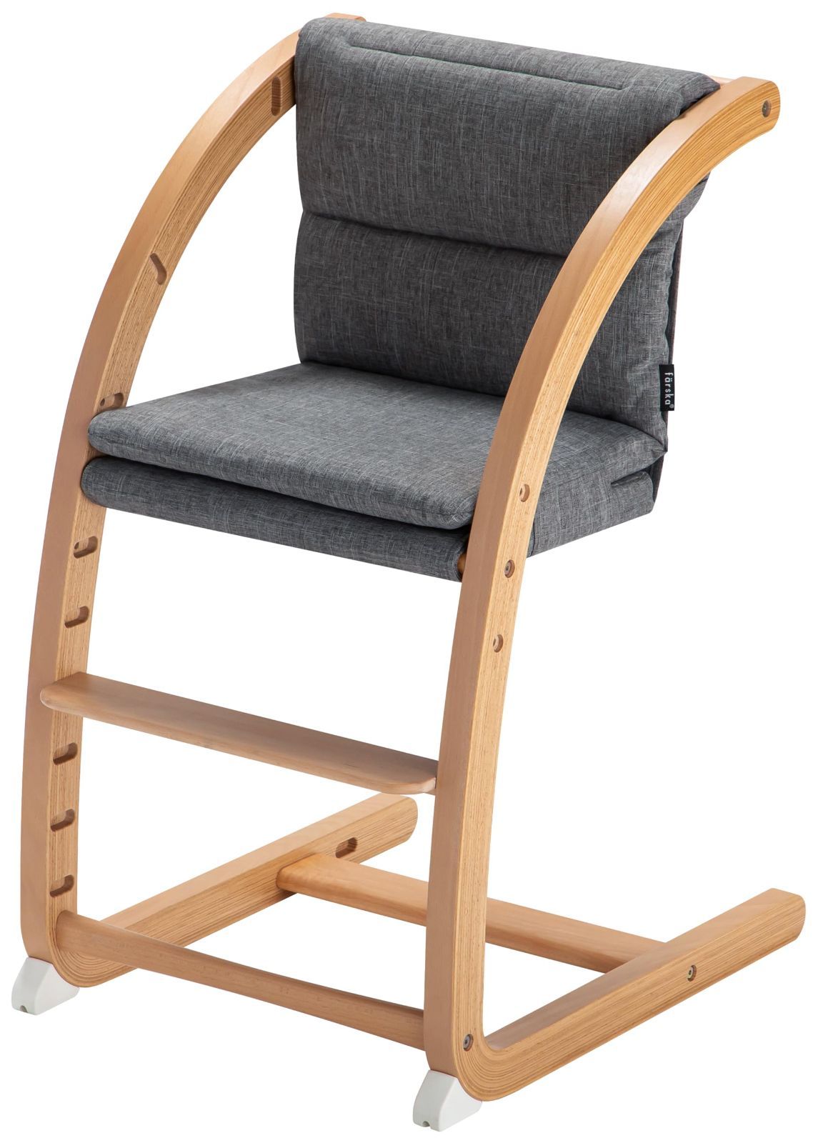 ファルスカ スクロールチェア ダイニングチェア用PUレザークッション