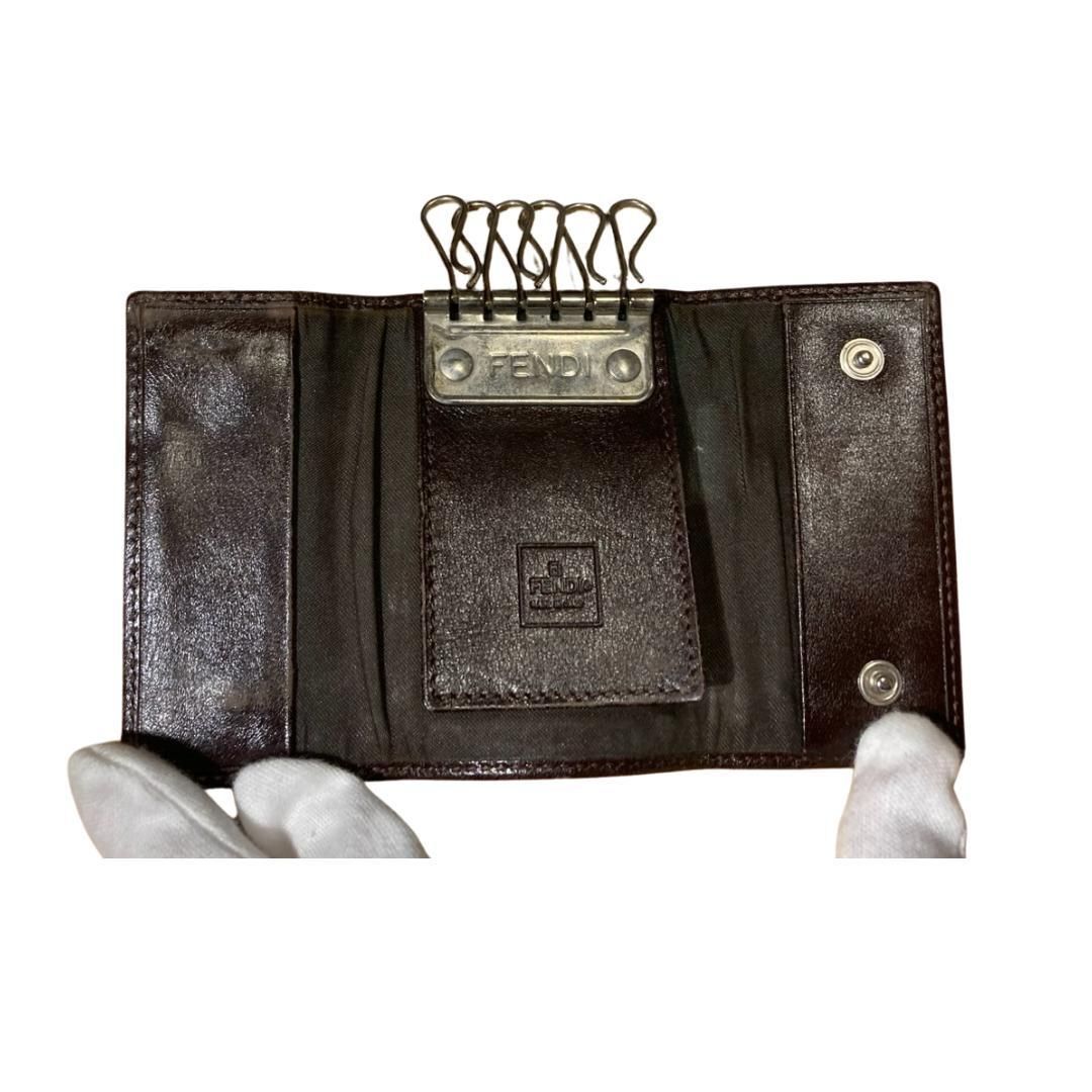☆FENDI☆ フェンディ キーケース 6連 1円 FENDI フェンディ ズッカ柄