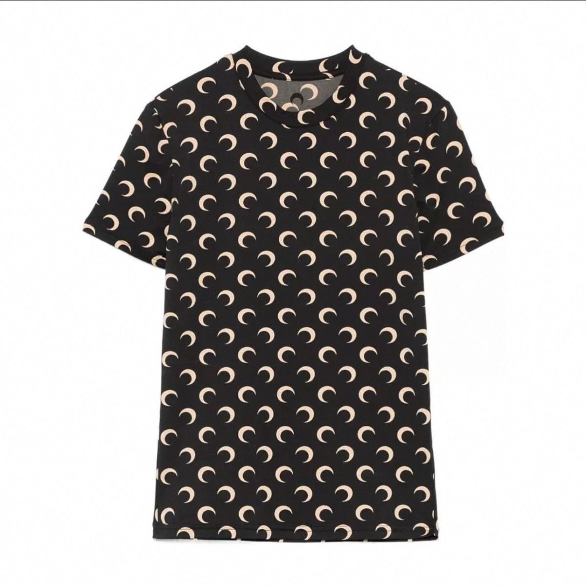 新品 MARINE SERRE 半袖Tシャツ MARINE SERRE Marine Serre マリーン セル Tシャツ Moon Logo