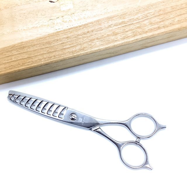 オオカワプロシザーズ オオカワプロシザーOKAWA PRO SCISSORS HC1010 メガネ シザー セニング 美容ハサミ すきばさみ 美容師 理容師 約45～50% 右利き 5.8インチ sc2005