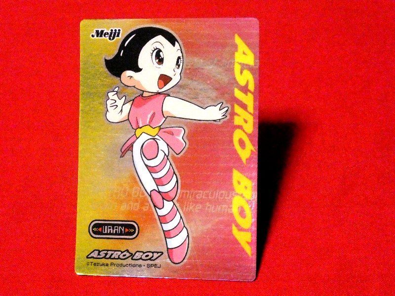 鉄腕アトム Astro Boy meiji TradingCard トレーディング キラ カード