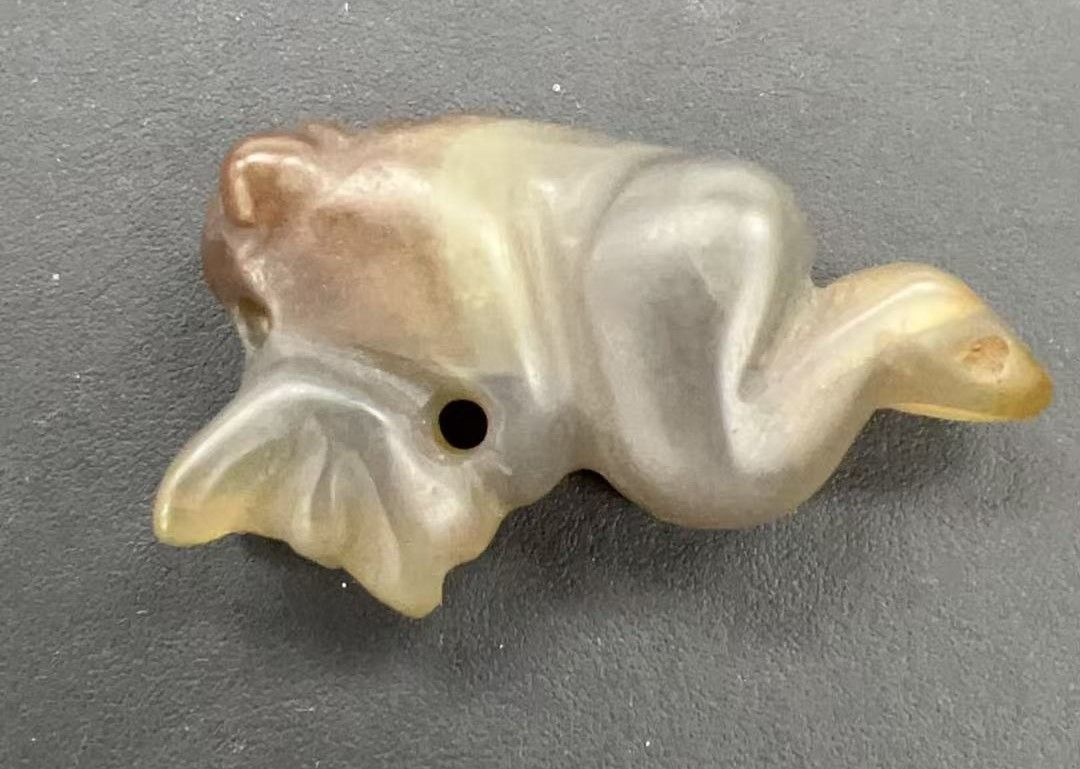 新石器時代 紅山文化5000年前 瑪瑙製 蝉形人形彫り - メルカリ