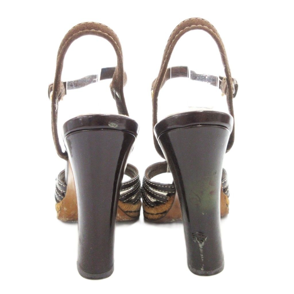 37 ファッション Louis Vuitton フラワーモチーフ サンダル