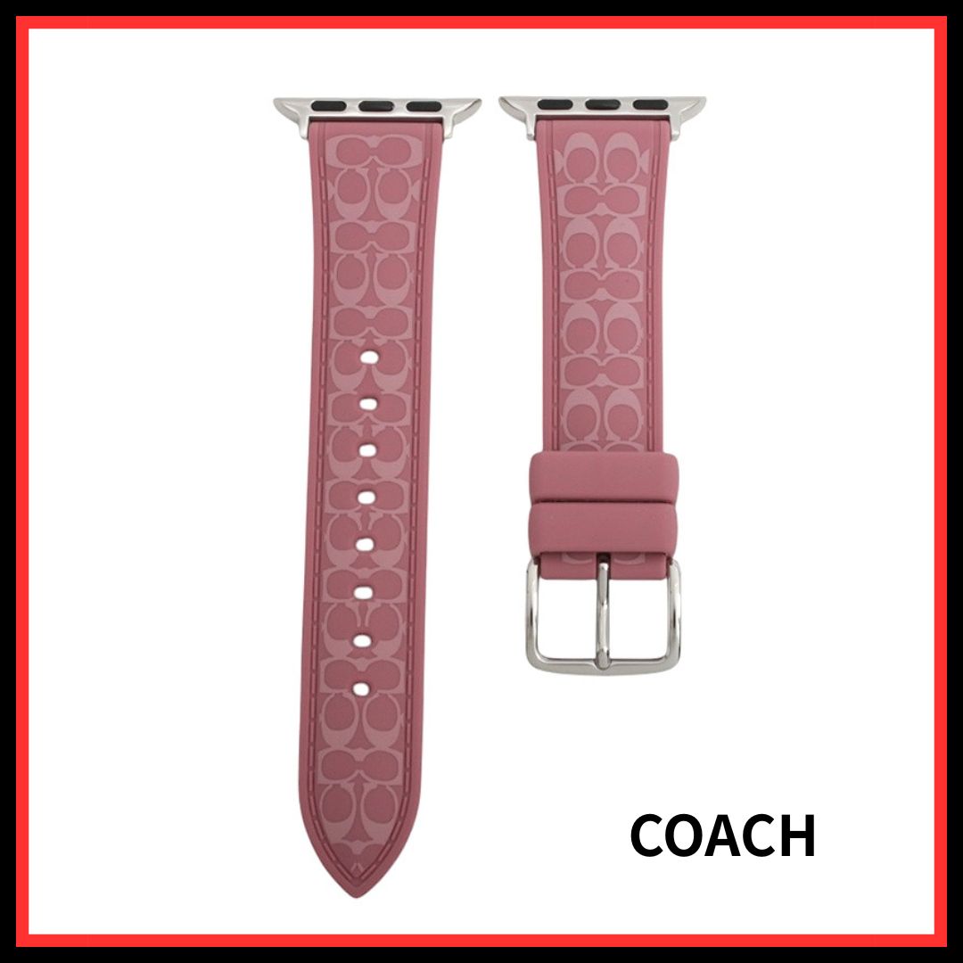 入荷 コーチ COACH アップルウォッチ バンド 替えベルト 14700266 レディース ピンク 正規