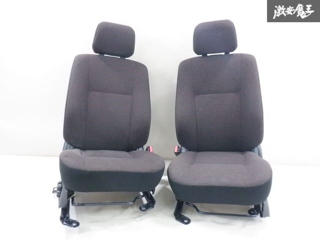 三菱 純正 H58A パジェロミニ VR H21年 フロント シート 左右セット 運転席 助手席 レール付 即納 棚2F-M