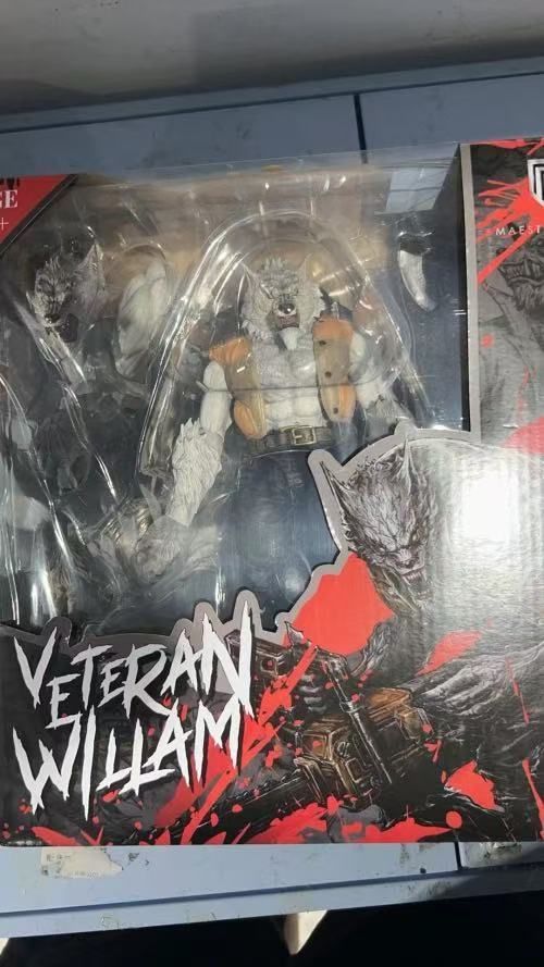 白い狼男 ベテラン