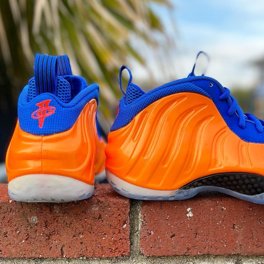 NIKE AIR FOAMPOSITE ONE 'KNICKS' ナイキ エア フォームポジット ワン プレミアム ニックス 【MEN'S】  total crimson/game royal 314996-801