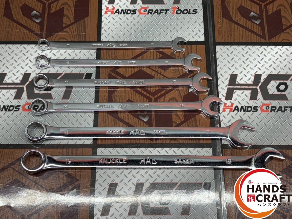 〇マックツールズ MACTOOLS CLL210MMKS～CLL217MMKS コンビレンチ 10mm～19mm 6点セット ハンズクラフト佐賀
